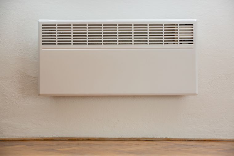 Wall mounted heater